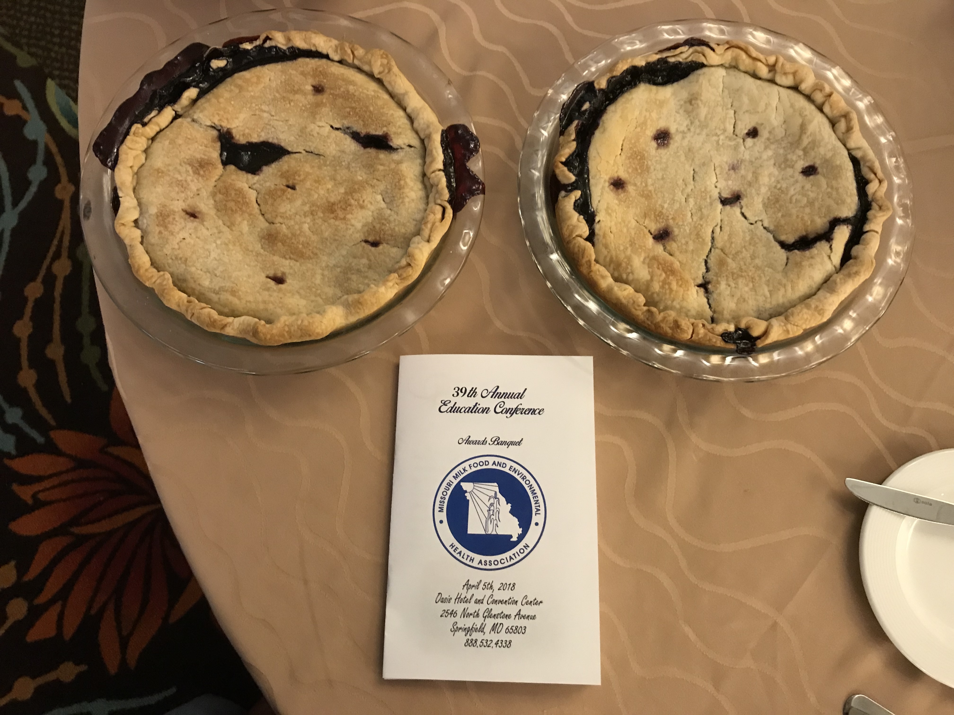 Lucas Anderson at the 2018 awards ceremony